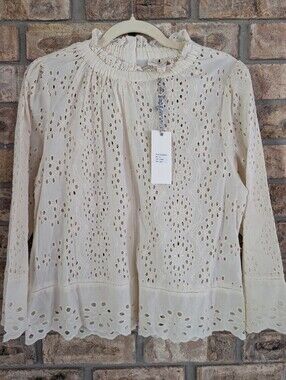 Jennifer & Grace Cotton Eyelet Top